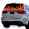 Flames Perforated for Dodge Durango decal 2012 - Present