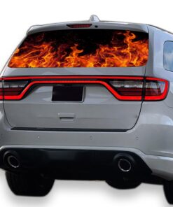 Flames Perforated for Dodge Durango decal 2012 - Present