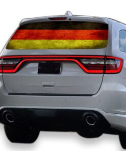 Germany Flag Perforated for Dodge Durango decal 2012 - Present
