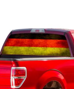 German Flag Perforated for Ford F150 Decal 2015 - Present