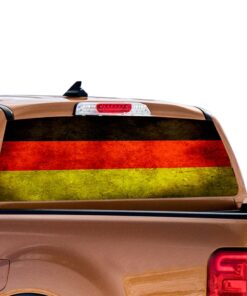 Germany Flag Perforated for Ford Ranger decal 2010 - Present