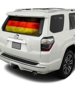 Germany Flag Perforated for Toyota 4Runner decal 2009 - Present