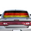 Germany Flag Perforated for Dodge Charger 2011 - Present