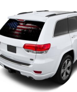 USA Eagle Perforated for Jeep Grand Cherokee decal 2011 - Present