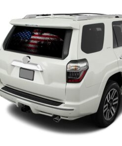 USA Eagle Flag Perforated for Toyota 4Runner decal 2009 - Present