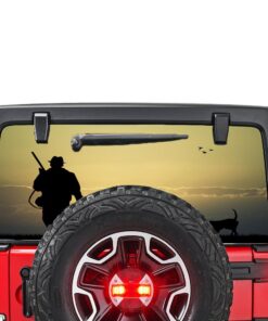 Hunting 1 Perforated for Jeep Wrangler JL, JK decal 2007 - Present