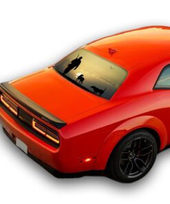 Hunting 3 Perforated for Dodge Challenger decal 2008 - Present