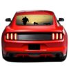 Hunting 3 Perforated Sticker for Ford Mustang decal 2015 - Present