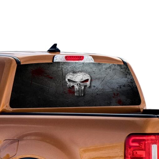 Punisher Perforated for Ford Ranger decal 2010 - Present