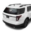 Punisher Rear Window Perforated For Ford Explorer Decal 2011 - Present