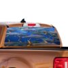 Fishing 2 Perforated for Ford Ranger decal 2010 - Present