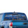 Fishing Perforated for Toyota Tacoma decal 2009 - Present