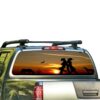 Wild West Perforated for Nissan Frontier decal 2004 - Present