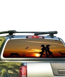 Wild West Perforated for Nissan Frontier decal 2004 - Present