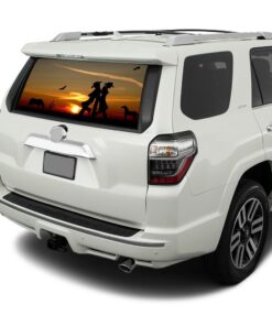 Wild West Perforated for Toyota 4Runner decal 2009 - Present