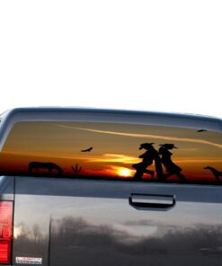 Wild West Perforated for GMC Sierra decal 2014 - Present