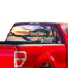 Fishing Perforated for Ford F150 Decal 2015 - Present