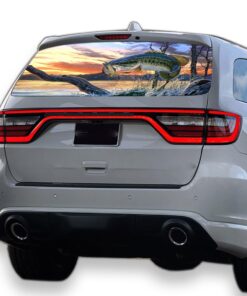 Fishing Perforated for Dodge Durango decal 2012 - Present