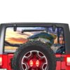 Fishing Perforated for Jeep Wrangler JL, JK decal 2007 - Present