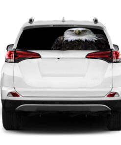 Black Eagle Rear Window Perforated for Toyota RAV4 decal 2013 - Present