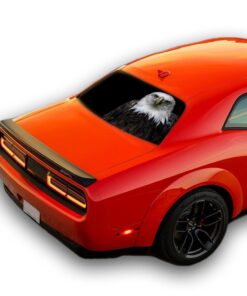 Black Eagle Perforated for Dodge Challenger decal 2008 - Present