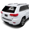 Black Eagle Perforated for Jeep Grand Cherokee decal 2011 - Present