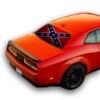 General Lee Perforated for Dodge Challenger decal 2008 - Present
