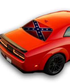 General Lee Perforated for Dodge Challenger decal 2008 - Present