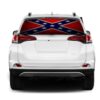 General Lee Rear Window Perforated for Toyota RAV4 decal 2013 - Present