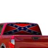 General Lee Perforated for Nissan Titan decal 2012 - Present