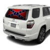 General Lee Perforated for Toyota 4Runner decal 2009 - Present