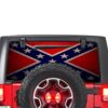 General Lee Perforated for Jeep Wrangler JL, JK decal 2007 - Present