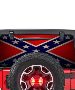 General Lee Perforated for Jeep Wrangler JL, JK decal 2007 - Present