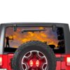 Arrow Hunting Perforated for Jeep Wrangler JL, JK decal 2007 - Present