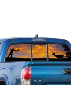 Hunting Perforated for Toyota Tacoma decal 2009 - Present