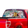 Graffiti Perforated for Ford F150 Decal 2015 - Present