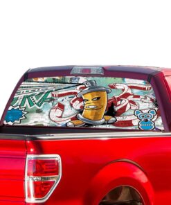 Graffiti Perforated for Ford F150 Decal 2015 - Present