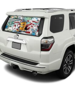 Graffiti Perforated for Toyota 4Runner decal 2009 - Present