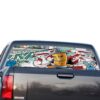 Graffiti Perforated for GMC Sierra decal 2014 - Present