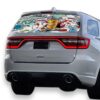 Graffiti Perforated for Dodge Durango decal 2012 - Present