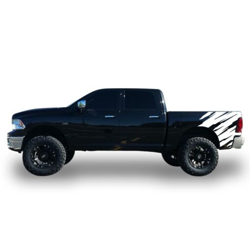 Bed Kit Sticker Decal Graphic Vinyl For Dodge Ram 2009 - Present