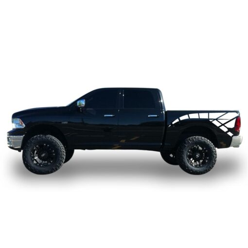 Bed Sticker Graphic Vinyl For Dodge Ram 2009 - Present