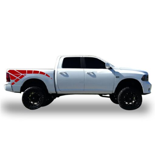 Bed Sticker Graphic Vinyl For Dodge Ram 2009 - Present