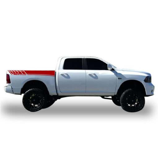 Bed Graphic  Sticker Vinyl For Dodge Ram 2009 - Present