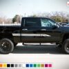 Side door Decal, vinyl design for Chevrolet Silverado decal 2015 - Present