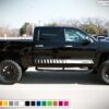 Side stripes sticker, design for Chevrolet Silverado decal 2015 - Present