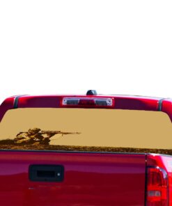 Sniper Soldier Perforated for Chevrolet Colorado decal 2015 - Present