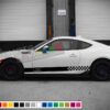 Decals side stripes for Subaru BRZ 2011 - Present