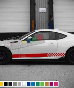 Decals side stripes for Subaru BRZ 2011 - Present