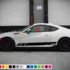 Sticker side stripes for Subaru BRZ 2011 - Present